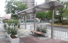 富田林駅前バス停留所１番のりば